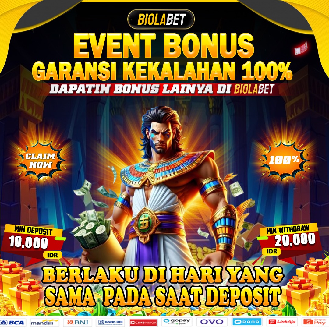 BIOLABET : Situs Rekomendasi Game Slot Deposit Pulsa Tanpa Potongan Paling Aman Terpercaya image 1