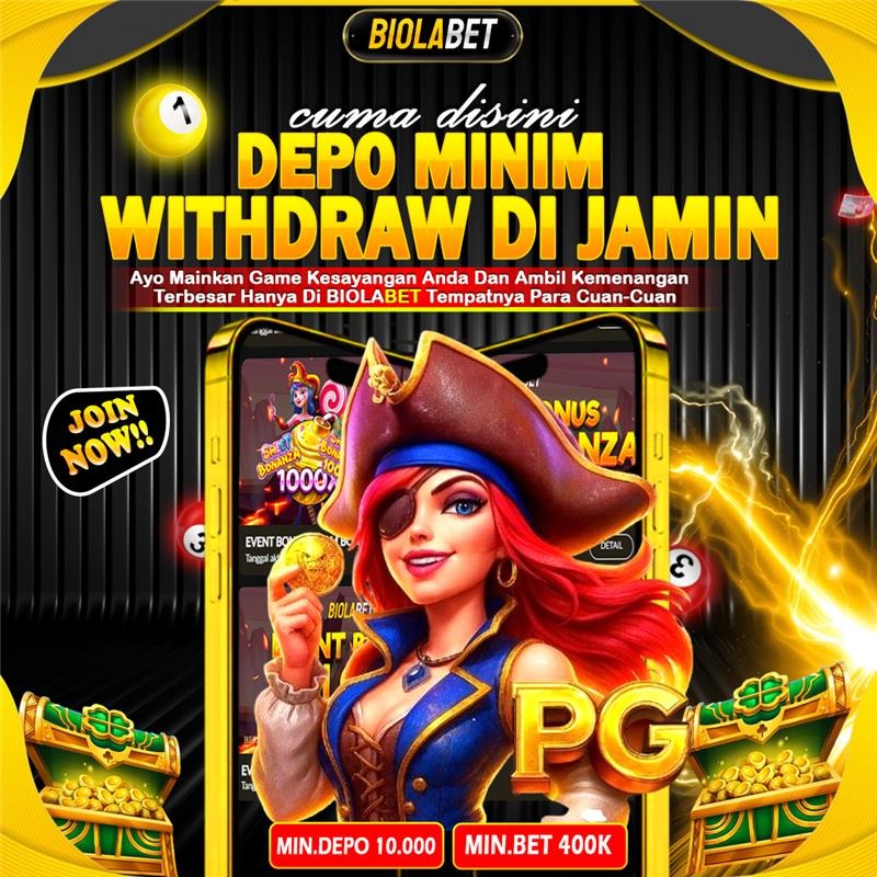 BIOLABET : Daftar Link Slot Deposit Pulsa Tanpa Potongan Gacor Terpercaya Min Depo 10K image 1